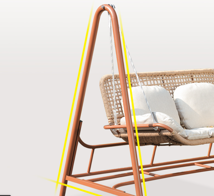 Outdoor Patio Double Swing Hammock